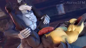 Wolf Claims Vampiric Canine Lover Under Moon – Steamy Furry Encounter