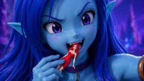Giantess and Fantasy Clip Compilation.