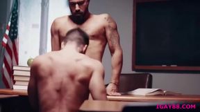 Tristan Hunter And Adam Ramzi In Hardcore Anal Pounding With Hunk Gays And