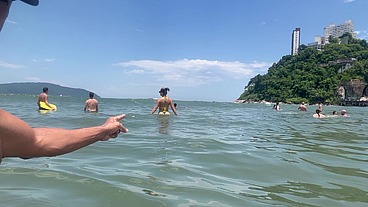 Trouxe Shakira pras Praias de Santos e Fodemos no Meu Sofá do Amor - Parte 2
