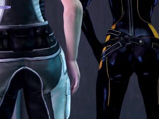 That babe Screwed All Her Holes - Shemale hentai Redhead Commander Destroys Her Twat ( Uncensored Realistic )