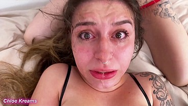 Hairy Pussy Slut Bisexual GANGBANG with DP & Strapon Fuck - Chloe Kreams, Steve Rickz, Eva Paradis, Lola Fae