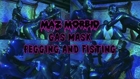 Gas Mask Pegging and Fisting 1080p 60fps ft MIstress Patricia Lady Valeska Maz Morbid #fisting @mazmorbidfetish