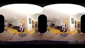 Brunette student seduction with cumshot