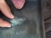 尿道が詰まるほどの特濃精子が出たので、いろいろ弄ってみました。