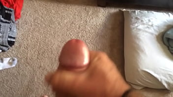 Stroking Cumshot mushroom thick straight