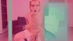 Inked Blonde Alex Grey Straddles Hard Cock On POV Sex