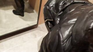 Professor flash and suck my cock into the mall dressing room 4K