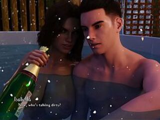 Being A DIK 270 - Nice-looking Cuties in the Jacuzzi