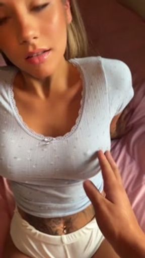 Innocent cutie loves riding huge cocks