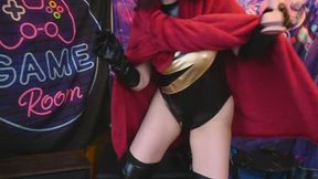 Ms Marvel Fucks Citizen in Blanket Cape