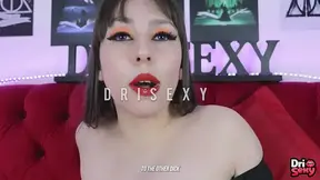 Teen amateur girl humiliates small dick with a dildo