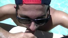2270 baise au jus dans la piscine par mon potej adore sucer et me faire baiser...