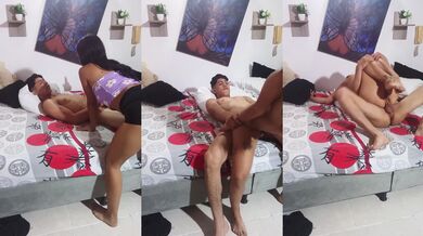 couple has passionate sex and makes video