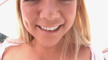 Horny Teen Sucks and Fucks a Hard Cock Dry