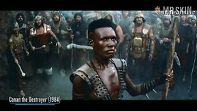 Check out pretty black sweetie Grace Jones who loves flashing her titties