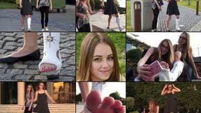 Sentina Term SLWC Pictures in the Park in Her Little Black Dress (in HD 1920 X 1080)