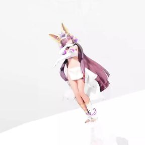 Ramesses II Kawaii Strike Hentai Undress Dance - Purple Bangles Color Edit Smixix