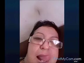 Brazilian MILF Flashes on Webcam