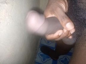 Muscular Big Cock Solo Masturbation