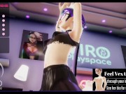 Lasers, Cosplay, Nipples, and Vex Ruby's Sexy Dance