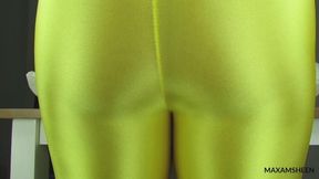 Yellow Cycle Shorts & Wand