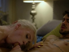 Skinny shemale lets her handsome stepbro bareback her ass