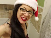 Custom Christmas Strip And Masturbate for Jean-Luc