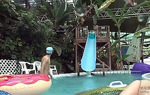 Aimi yoshikawa in pool