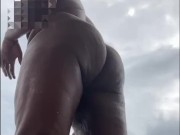 Neighbor caught me twerkin outside