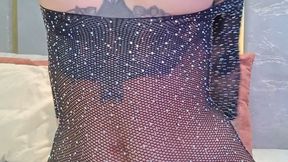 petite inked latina fucks her ass