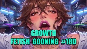 Growth Fetish Gooning #18D: Hypergrowth Goddess Eternal Goon State (Animated, Music, Text)