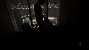 Cum Sharing BBC threesome with Latina MILF & Unicorn! Silhouettes in S&M (extended version)
