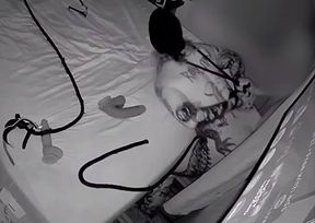Darla the Dyke Bent Over Blindfolded and Fucked in the Ass Hard and Rough
