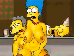 Marge Simpson real cheating wife