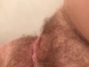 Pussy bath playtime