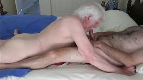 Christmas Blowjob Surprise for Santa Claus