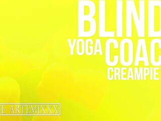 Blind yoga instructor Artemixxx6 bangs sexy student Parker Skyes and cums inside her moist vagina
