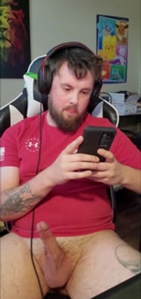 Gaymer Strokes One Out