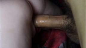 fucked a wet bitch deep in her pussy on the splits