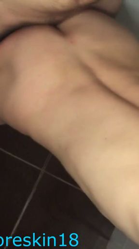 Cum Show of two fucking twinkies!   Clip 2