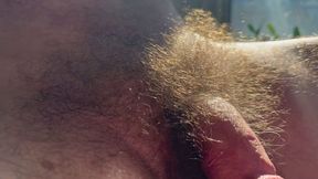 Hairy DILFs Cuddling in the morning sun