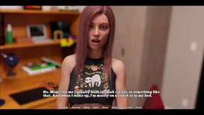 Law College - Busty Red Head Roommate Accidentally Drops Her Lingerie so I Can See It