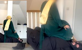 Goddess Meena - Take Everything My Gold Stilettos Give To You