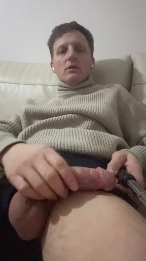 I Relaxed in the Evening While My Friends Were in Another Room. I Came at 42.