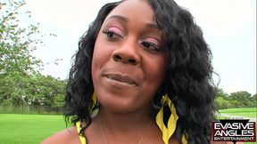 EVASIVE ANGLES They are neighbors who occasionally walk together but today, the horny MILF gets aroused, looking at the beautiful teen'_s titties and asks her to stop in for a letting lesbian fun