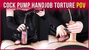 Cock Pump With Handjob Tease Era