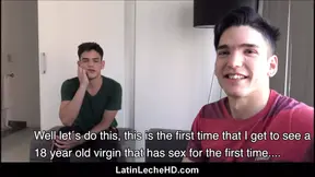 Amateur Latino Boys Make First Time Sex Tape For Birthday