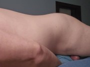 Pillow hump orgasms feel so good!