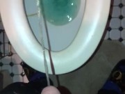 Quick piss in Jeffree Star track suit